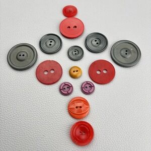 Bakelite Button Lot Vintage 2 Hole